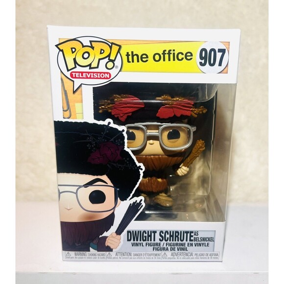 Funko POP Dwight Schrute #907 as Belsnickel The Office With Protector - Picture 2 of 7